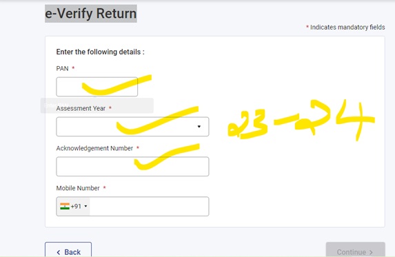 How to E verify ITR Acknowledgement post submission of return. 

How to E verify. 
